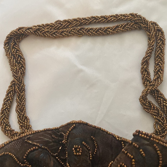 Milady Beaded Drawstring Purse - Picture 3 of 6
